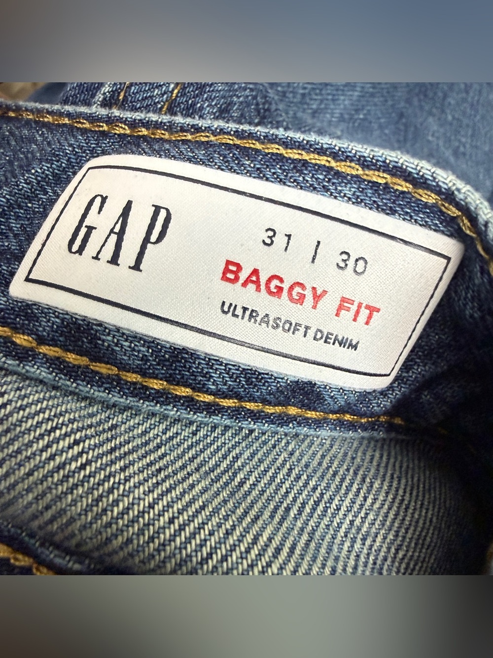 GAP UltraSoft Baggy Carpenter Relaxed Jeans - Picture 5 of 6
